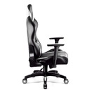 Вращающееся игровое кресло Diablo X-Horn 2.0 King Size, черно-белое