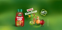 Ketch UP Kids!!! 30% menej cukru. Balenie 500g Typ Kečupy