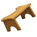 ТУАЛЕТНЫЙ ТАБУРЕТ И ДЕТСКОЕ СИДЕНЬЕ ИЗ МАССИВНОЙ ДЕРЕВЯННОСТИ