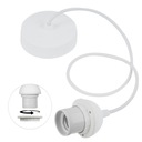 LAMPA WISZĄCA SUFITOWA LINKA MONTAŻOWA DO LAMPY BIAŁA GWINT E27 102.5CM