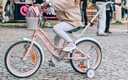 Rower dziecięcy SUN BABY Heart Bike 12 cali Różowy Rozmiar ramy mniejsza