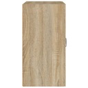 vidaXL Závesná skrinka, dub sonoma, 60x31x60cm, materiál na báze dreva Výška nábytku 60 cm