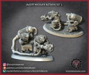 Warpthrower Ratmen #3 - Винчиминиатюры - 3D-печать