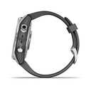 Ремешок Garmin Fenix ​​7S Серебристый/Графит 010-02539-01