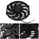 UNIVERSAL VENTILADOR DEL RADIADOR 12V 80W NEGRO 