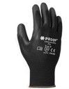 Перчатки, рабочие перчатки, черные, 5 пар, r9