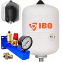 КОМПЛЕКТ МЕМБРАННОГО РАСШИРИТЕЛЬНОГО БАКА ДЛЯ ГОРЯЧЕЙ ВОДЫ 5Л IBO SAFETY GROUP. 6 БАР