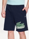 Спортивные шорты, большой логотип, темно-синие Lacoste M