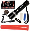 ПОЛИЦЕЙСКИЙ Спецназ AKU ZOOM АЛЮМИНИЕВЫЙ ФОНАРИК + РЕБЕНОК