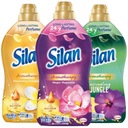 Silan Płyn do Płukania Jungle Magnolia Frangipani Mix 3x1,364l 186 pr
