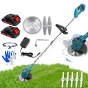 Газонокосилка с аккумулятором 21 В 900 Вт 3 типа лезвий 2AKU 2000 мАч