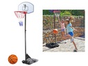 Kosz mobilny koszykówka wys. 160- 210 cm stojak obręcz + piłka MOCNY EAN (GTIN) 4260708034011