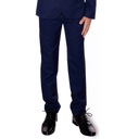 CHLAPČENSKý oblek pre chlapca elegantný tmavomodrý dvojdielny 170 slim Veľkosť (new) XL