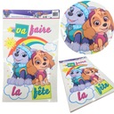 PAW PATROL ФИОЛЕТОВАЯ ДЕКОРАТИВНАЯ ПЛЕНКА ДЛЯ ОКОН