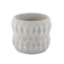 ЦВЕТОЧНЫЙ ГОРШОК MICKE, бетон, серый диаметр. 8 см