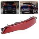 RED REFLECTOR OVERLAYS NA REAR BUMPER DO JEEP CHEROKEE KL 2014-2018  photo 11