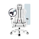 Игровое кресло Diablo X-One 2.0 Normal Size из экокожи: Белый и черный