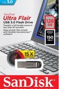 SanDisk PenDRIVE ULTRA FLAIR USB 3.0 128 ГБ 150 МБ/с