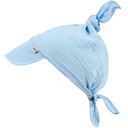 MUŚLINOWA CHUSTKA Z DASZKIEM CHUSTECZKA NIEMOWLĘCA NA GŁOWĘ BAWEŁNA JUKKI