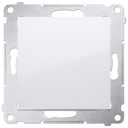 SIMON 54 Кнопка одинарного включения, белая