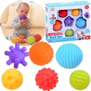 СЕНСОРНЫЕ ШАРИКИ ШАРИКИ С ГАЙКАМИ 6 ШТ.