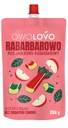 Owolovo Rabarbarowo Mus jabłkowo-rabarbarowy 200 g