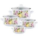 Эмалированные кастрюли SILESIA ENAMEL COVERS, INDUCTION