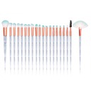 НАБОР ПРОФЕССИОНАЛЬНЫХ КИСТЕЙ ДЛЯ МАКИЯЖА 20 ШТ.