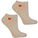 Ponožky Nízke Členkové Ponožky Dámske Hladké Klasické SRDIEČKA MORAJ 3 páry 38-41 Kód výrobcu CSD170-545