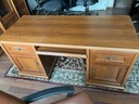 Письменный стол МДФ в шпоне BRW WALNUT
