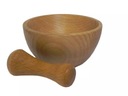 Деревянная ступка 10 см