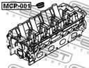 FEBEST MCP-001 ANILLO USZCZELNIAJACY, RANURA S 