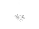 MERCEDES-BENZ W124 DÉCOR PROTECTION TUNNELS CENTRAL 1246830700photo 12