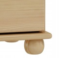 Konferenčný stolík nočný stolík drevený 2 zásuvky borovica MDR Značka Matkam