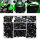 BOULONS TÔLES CARÉNAGE MOTOCYCLETTE KIT 198SZT VERS PLASTIQUE SCOOTER QUADphoto 11