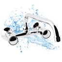 НАСТЕННАЯ РАКОВИНА Смеситель для раковины, смеситель с изливом, ТИП U, 200мм MODENA