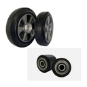 Замена колес на резиновые.