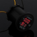 ДОДАТКОВИЙ ВОЛЬТМЕТР ЦИФРОВИЙ DO ПОЗИЦІЯ 12-24V LED (СВІТЛОДІОД) МОТОЦИКЛЕТНИЙ АМПЕРМЕТР  (18385491149) фото min 11