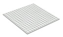 ТАБЛИЧКА LEGO 16X16 БЕЛАЯ № 91405.