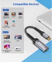 Kábel JSAUX 0,2 m USB-C do MINI DISPLAYPORT EAN (GTIN) 6957530607312