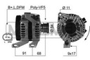 GÉNÉRATEUR ERA POUR VOLVO XC70 II 2.4 D4 D3 D5 photo 2 - milautoparts-fr.ukrlive.com