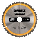 ЦИРКУЛЯРНАЯ ПИЛА ДЛЯ ДЕРЕВА 216/30MM, DT1952-QZ DEWALT