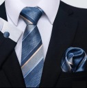 Комплект TIE Запонки POCKET Квадратный комплект