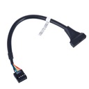 USB 3.0 19-контактный адаптер USB 2.0 9-контактный Akyga AK-CA-28
