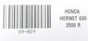 HONDA RADIO 600F HORNET 89-03R TIRANTphoto 10