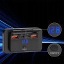 ГНІЗДО АВТОМОБІЛЬНИЙ MONTAZOWE 12V 24V 4 USB PD QC 3.0 ON ВИКЛЮЧЕНИЙ КРИШКА  (18921568809) фото min 9