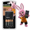 DURACELL HI-SPEED CHARGER CEF27 + 2x AA 2x AAA R6 R3 перезаряжаемые батареи