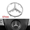 MERCEDES-BENZ EMBLEMA AL VOLANTE 57MM ESTRELLA 