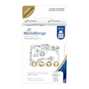 Kaseta z taśmą plastikową MediaRange 9 mm, 8m