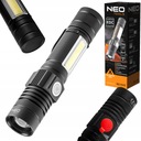 USB аккумуляторный фонарик 800лм 2в1 CREE T6 LED 99-033 NEO Tools